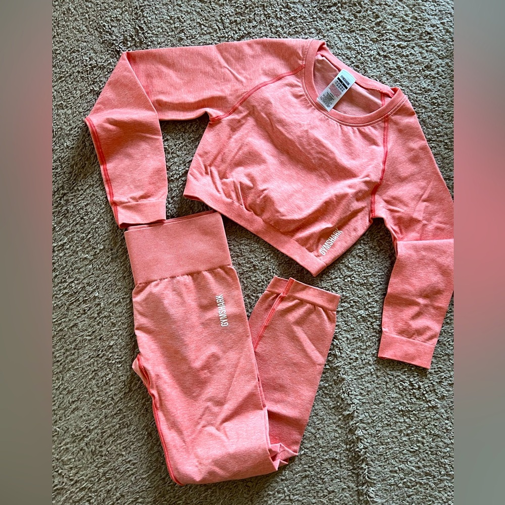GYMSHARK ADAPT SEAMLESS SET SIZE MEDIUM